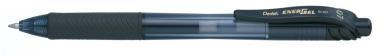 Pentel zselés rollertoll nyomógombos EnerGelX 0,7 mm - fekete